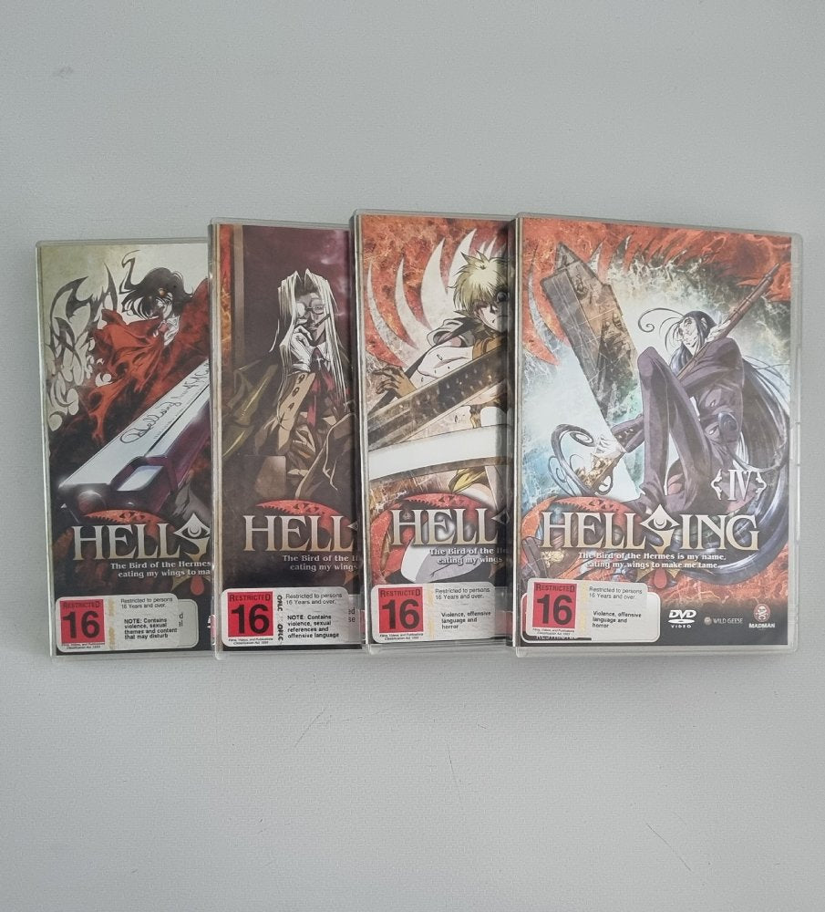 Hellsing Ultimate: Volumes I, II, III, IV - 2006 (DVD) - Vinyl Kitchen