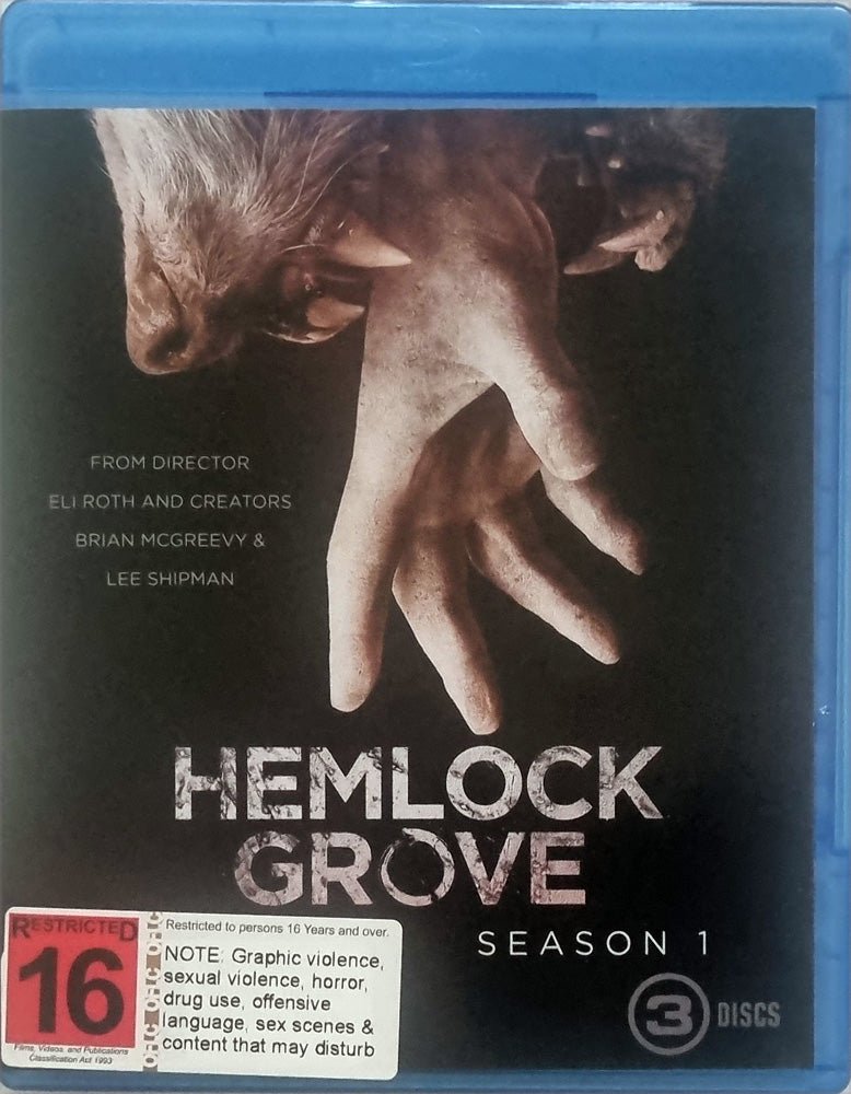 Hemlock Grove: Season 1 (Blu Ray) - Vinyl Kitchen