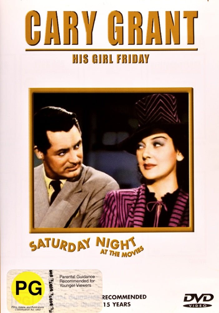 His Girl Friday - 1940 (DVD) - Vinyl Kitchen