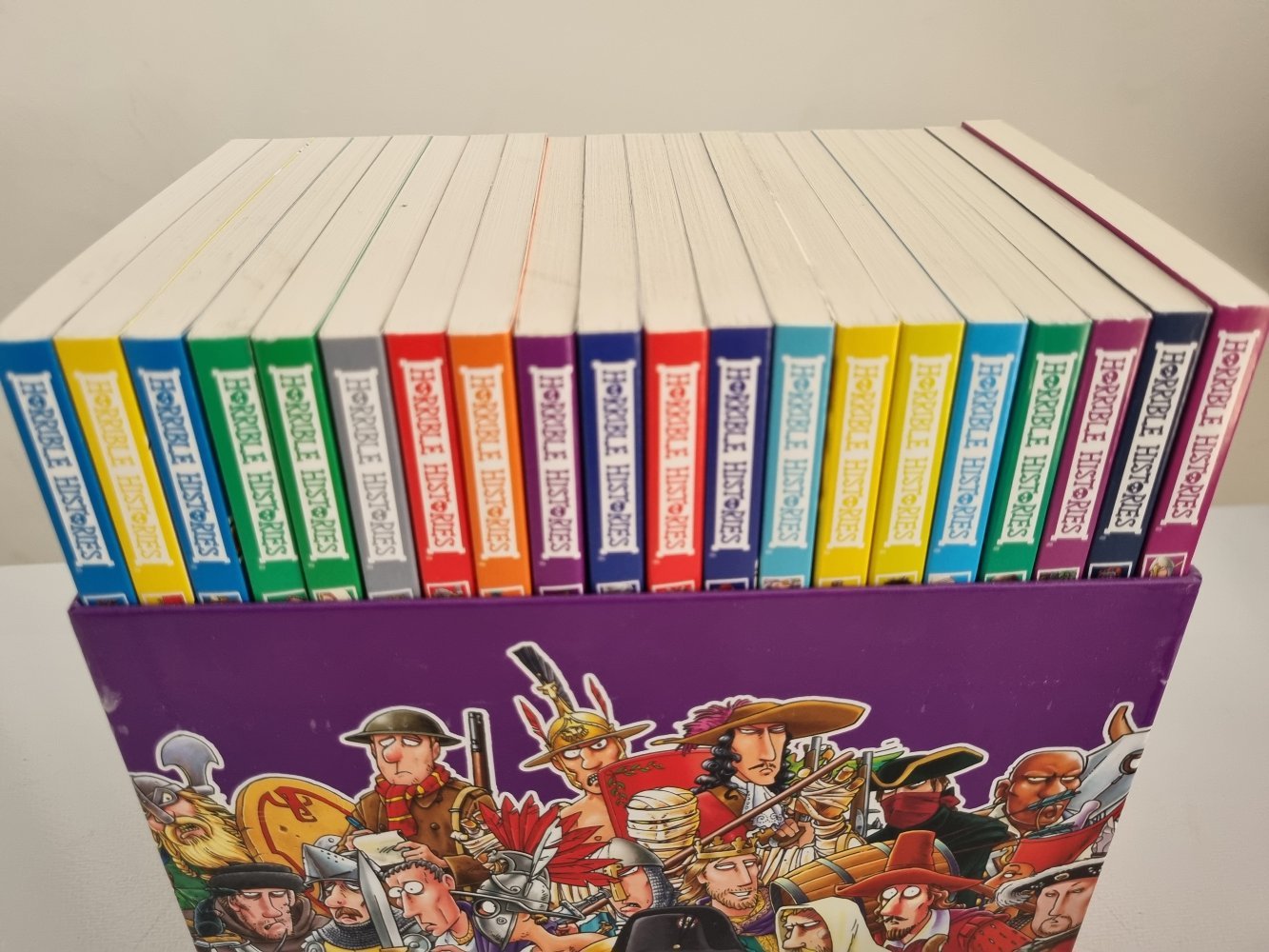 Horrible Histories - Blood - Curdling Box of Books (20) - Vinyl Kitchen