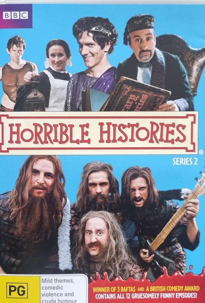 Horrible Histories: Season 2 - 2010 (DVD) - Vinyl Kitchen