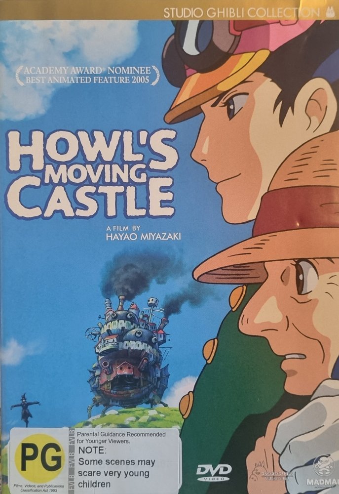 Howl's Moving Castle - 2004 (DVD) - Vinyl Kitchen
