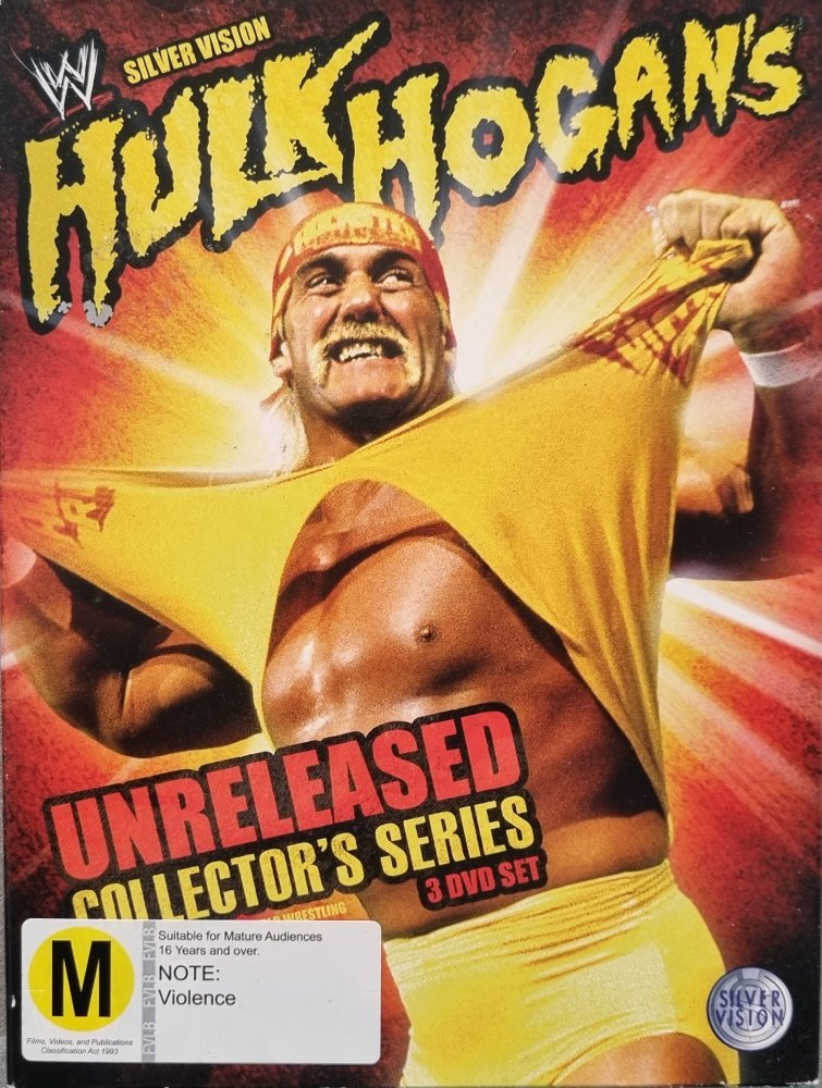 Hulk Hogan's Unreleased Collector's Series: 3 Disc Set (DVD) Region 2 - Vinyl Kitchen
