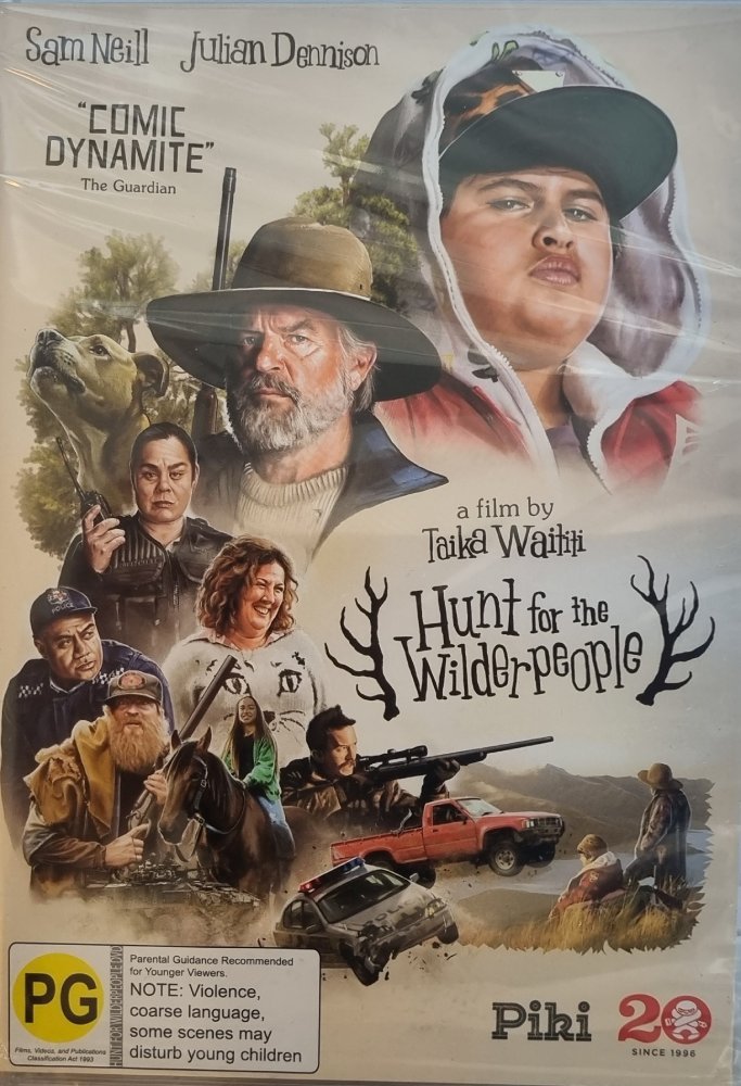 Hunt for the Wilderpeople - 2016 (DVD) Brand New - Vinyl Kitchen