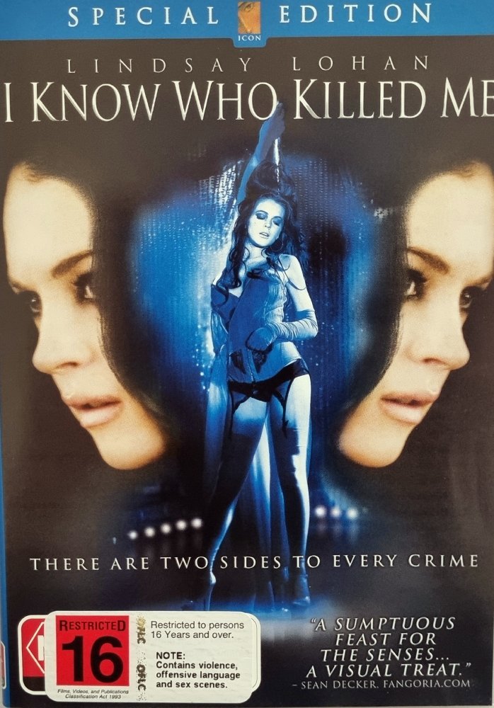I Know Who Killed Me - 2007 (DVD) - Vinyl Kitchen