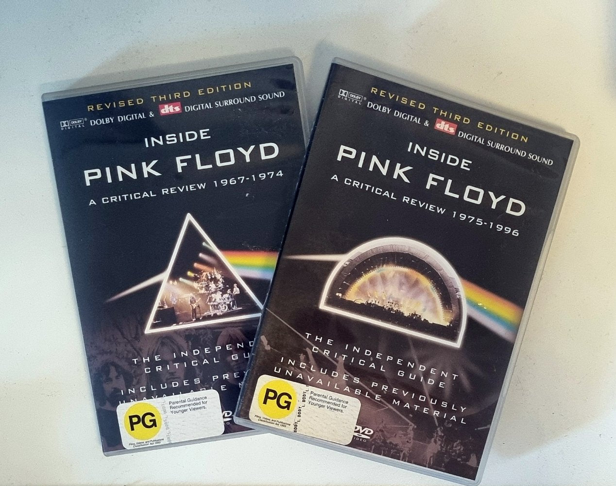 Inside Pink Floyd: A Critical Review 1967 - 1974 & 1975 - 1996 (DVD) - Vinyl Kitchen