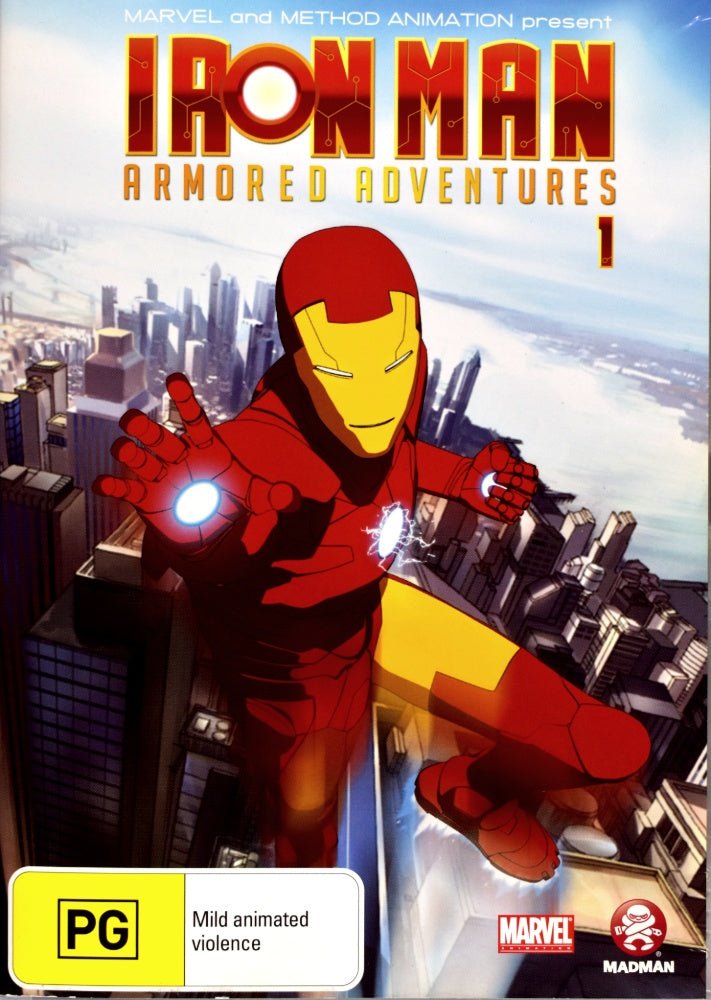 Iron Man: Armored Adventures 1 - 2009 (DVD) - Vinyl Kitchen