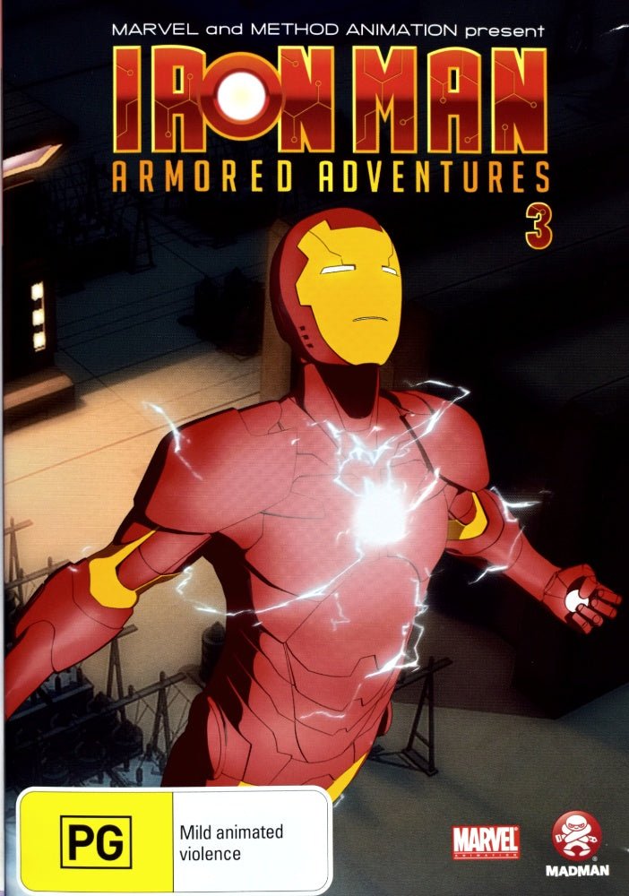 Iron Man Armored Adventures: 3 (DVD) - Vinyl Kitchen