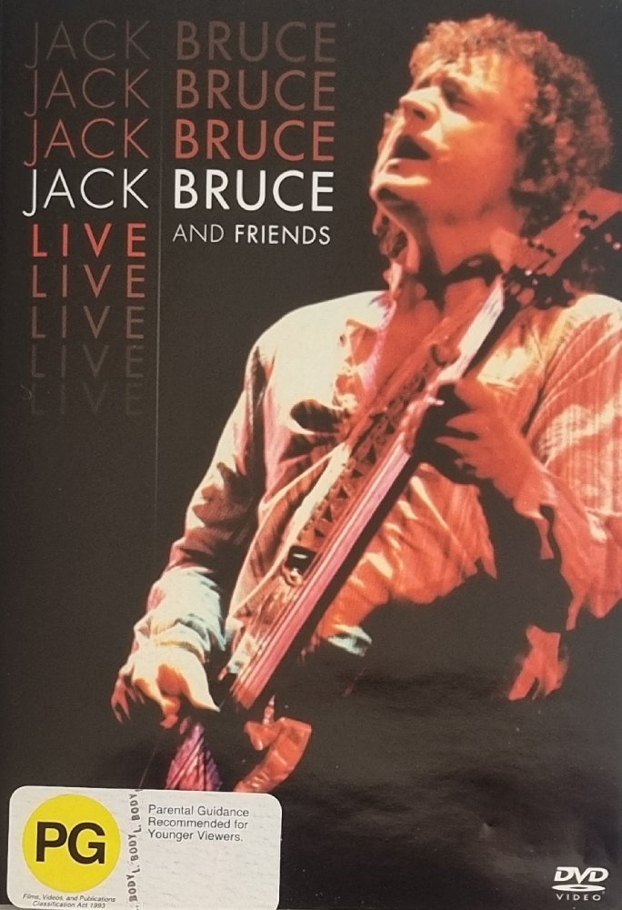 Jack Bruce and Friends Live (DVD) - Vinyl Kitchen