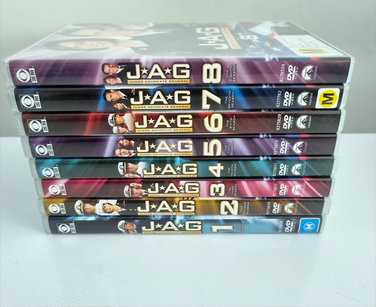 JAG - Judge Advocate General - Seasons 1 - 8 (DVD) - Vinyl Kitchen