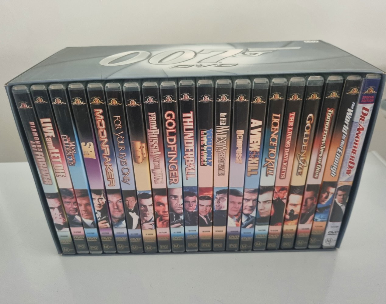 James Bond 007 22 Movie Collection - 1981 (DVD) - Vinyl Kitchen