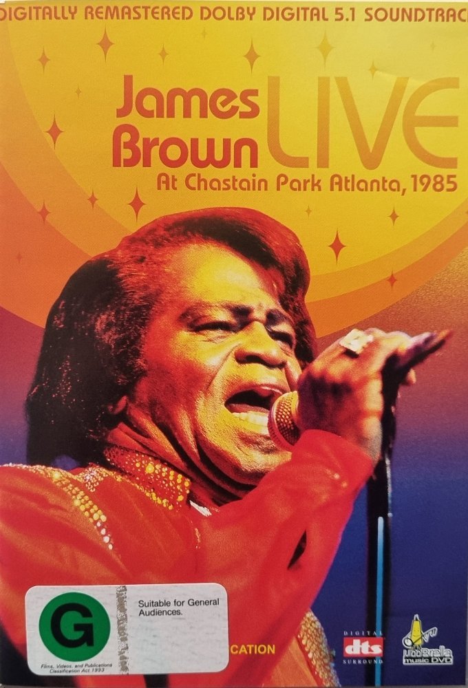 James Brown Live at Chastain Park Atlanta 1985 (DVD) - Vinyl Kitchen
