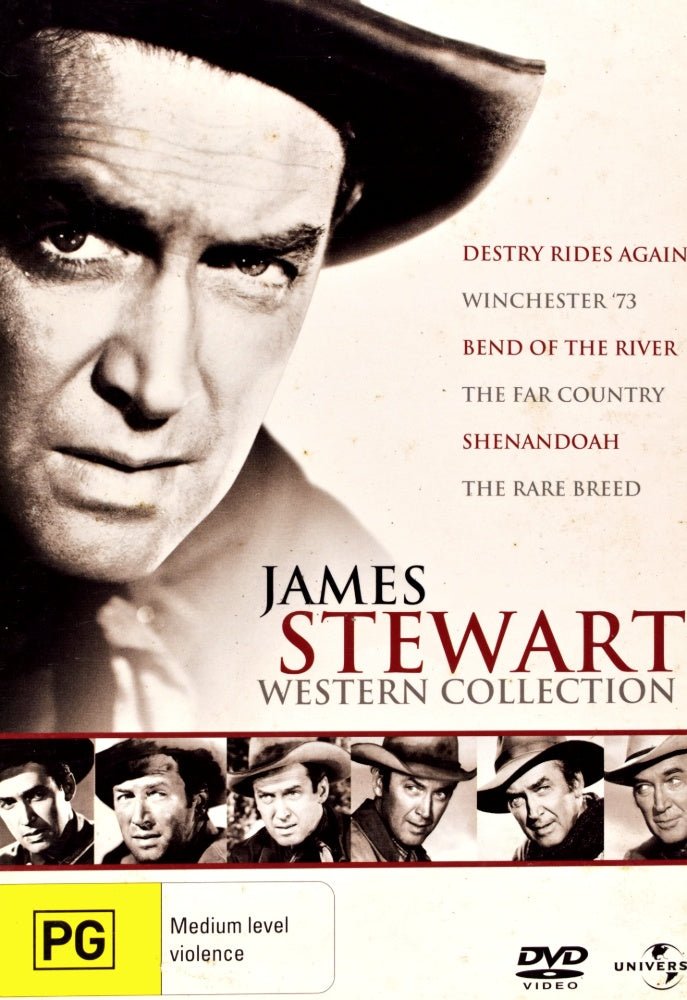 James Stewart: Western Collection - 6 Movies - 1939 (DVD) - Vinyl Kitchen