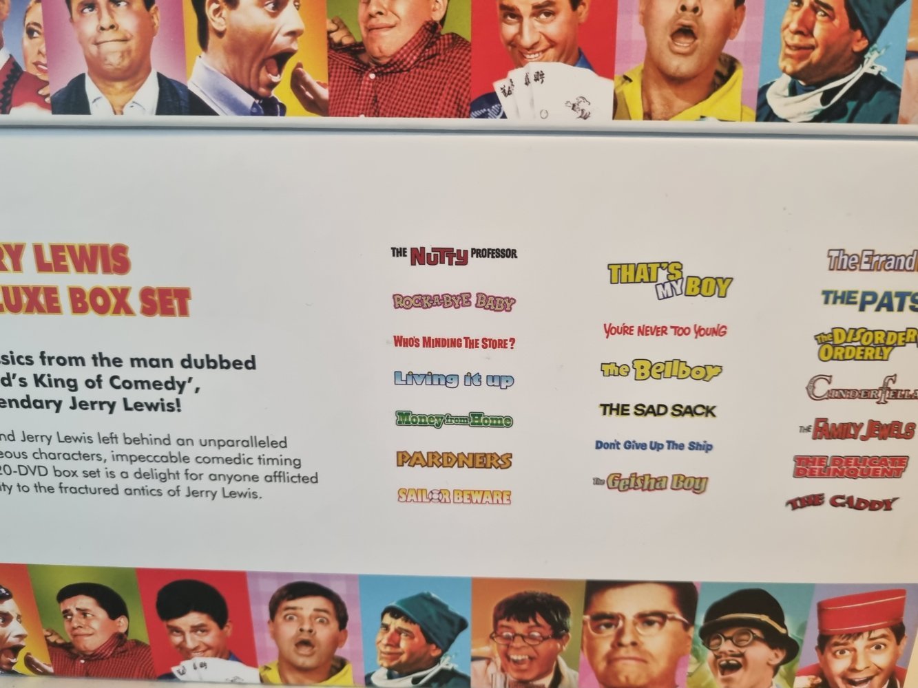 Jerry Lewis - The Deluxe Box Set of 20 Movies - 1958 (DVD) - Vinyl Kitchen