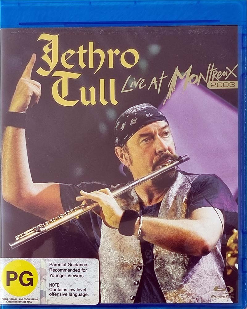 Jethro Tull - Live at Montreux 2003 - 2007 (Blu Ray) - Vinyl Kitchen