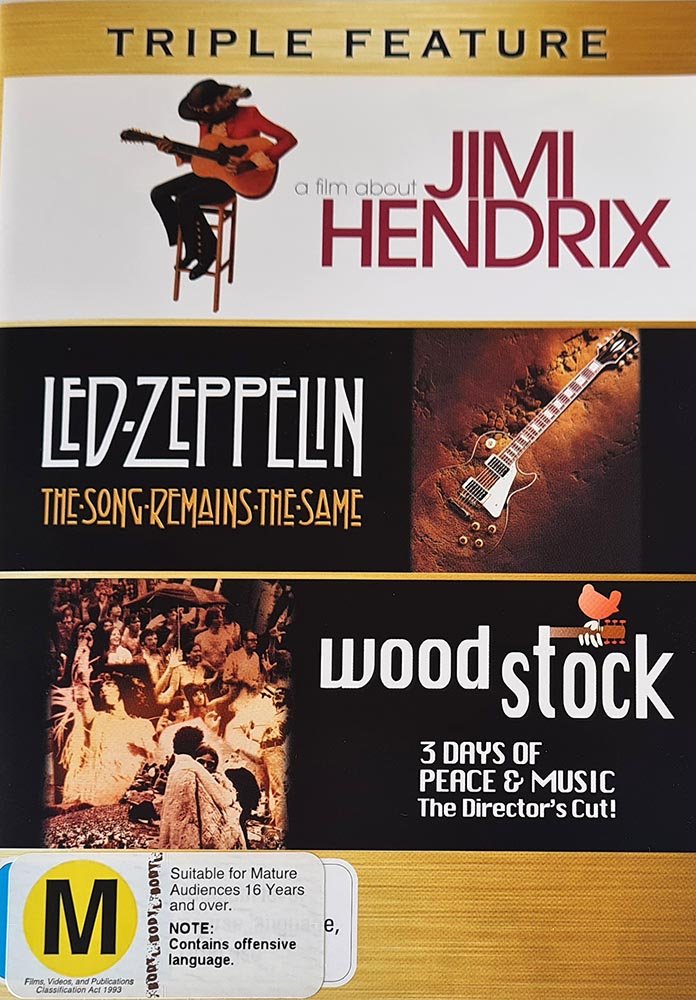 Jimi Hendrix / Led Zeppelin: The Song Remains the Same / Woodstock - Vinyl Kitchen