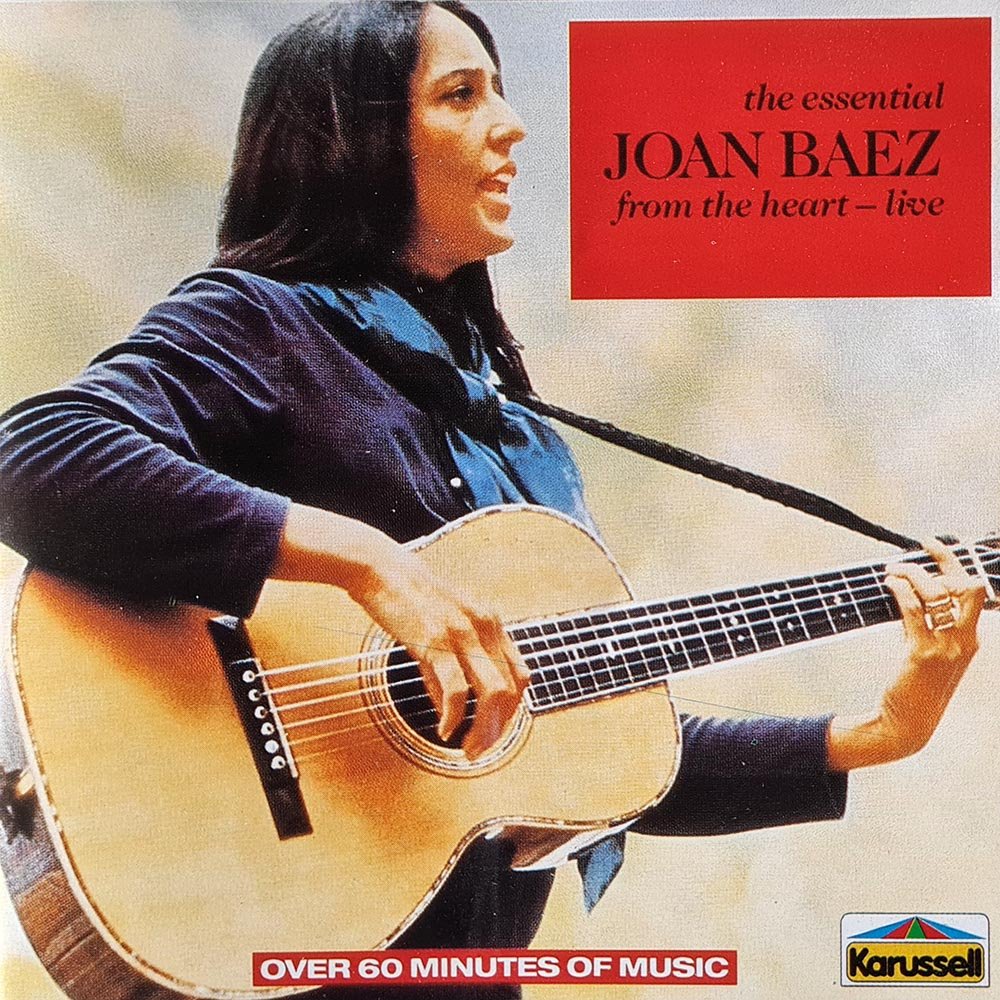 Joan Baez - The Essential Joan Baez From The Heart - Live (CD) - Vinyl Kitchen