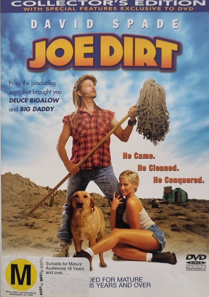 Joe Dirt - 2001 (DVD) - Vinyl Kitchen