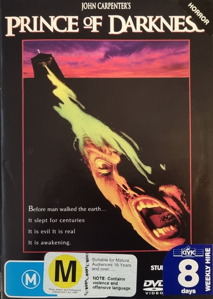 John Carpenter's Prince of Darkness - 1987 (DVD) EX RENTAL - Vinyl Kitchen