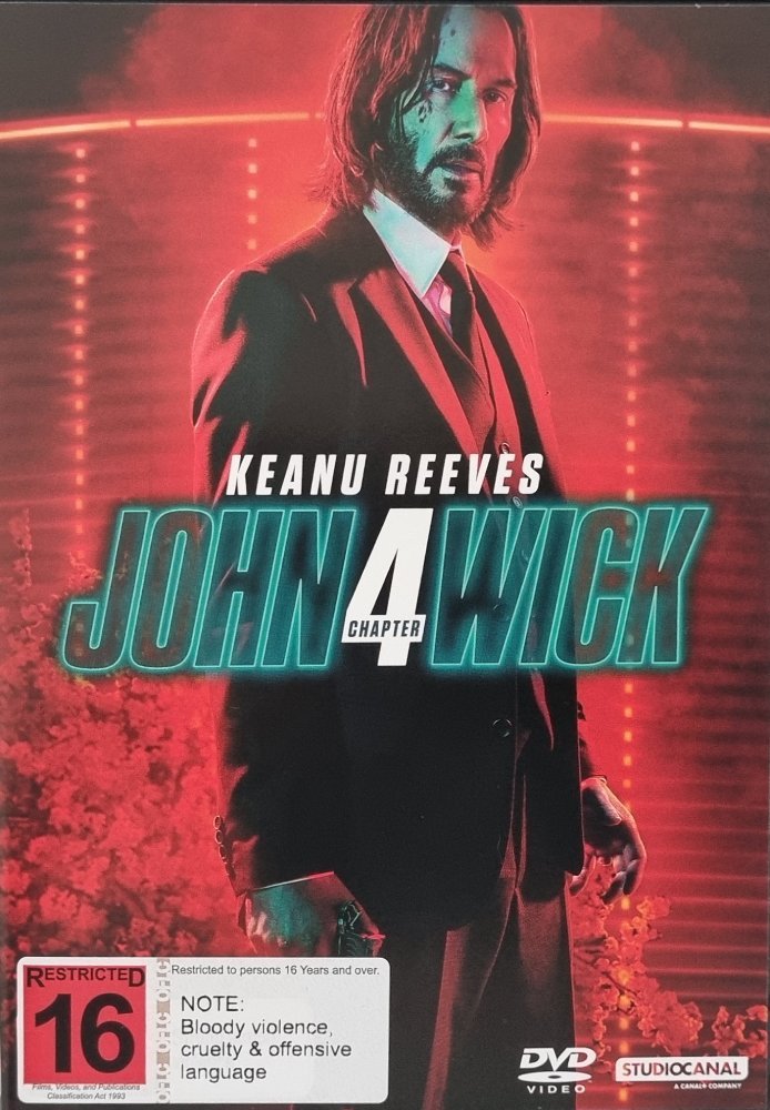 John Wick Chapter 4 - 2023 (DVD) - Vinyl Kitchen