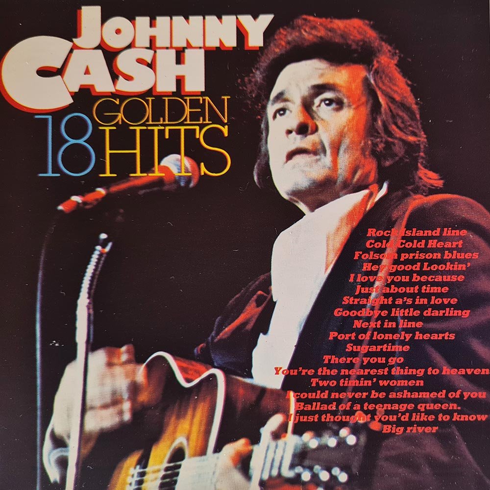 Johnny Cash - 18 Golden Hits (CD) - Vinyl Kitchen