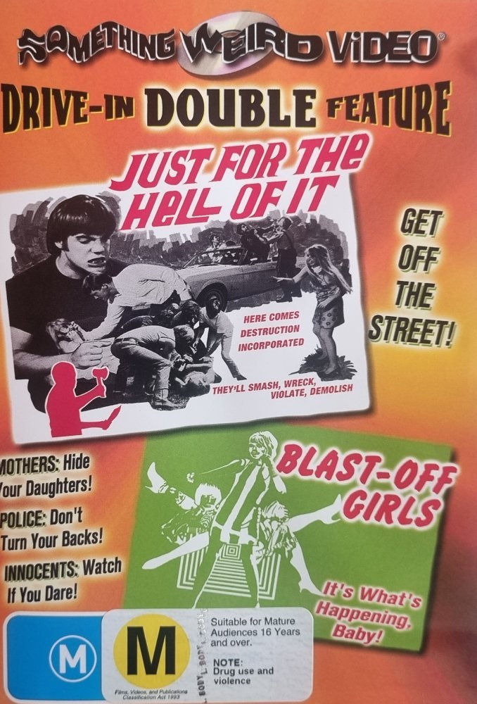 Just for the Hell of It / Blast - off Girls - 1968 (DVD) - Vinyl Kitchen
