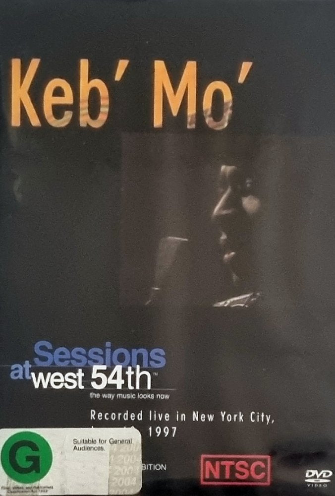 Keb' Mo' Sessions at West 54th (DVD) - Vinyl Kitchen