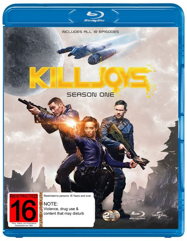 Killjoys - Season One (Blu Ray) - Vinyl Kitchen