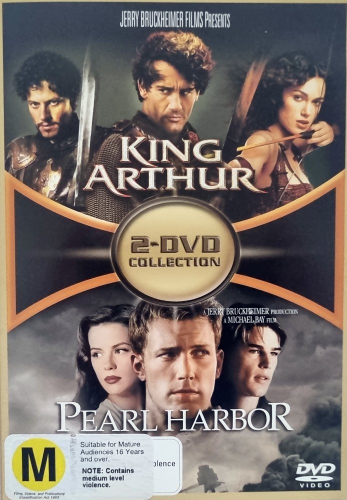 King Arthur / Pearl Harbor - 2004 (DVD) - Vinyl Kitchen