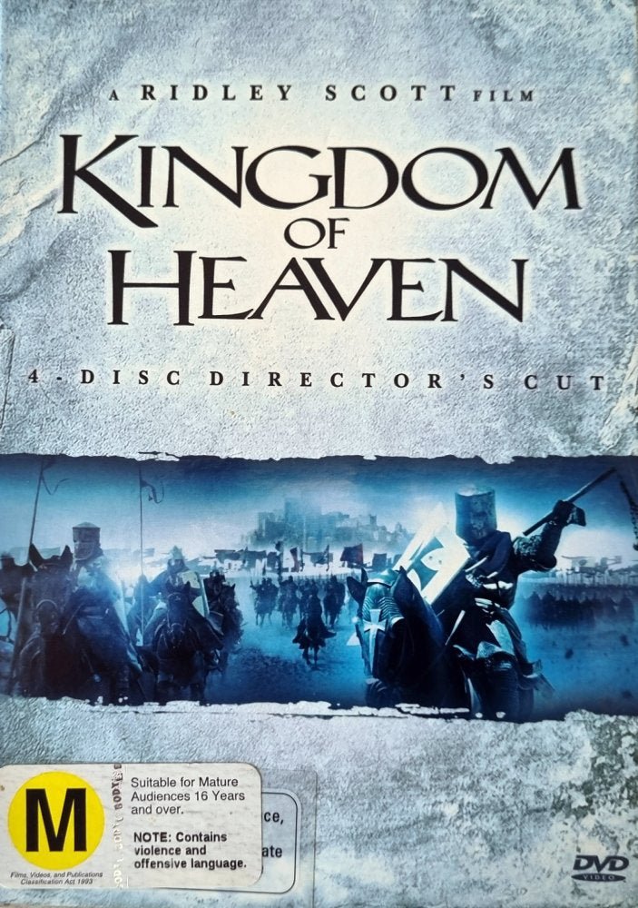 Kingdom of Heaven: 4 Disc Directors Cut Box Set - 2005 (DVD) - Vinyl Kitchen