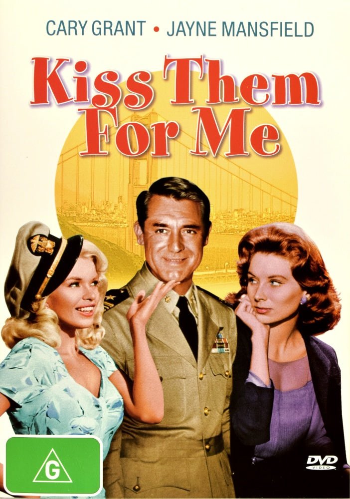 Kiss Them for Me - 1957 (DVD) - Vinyl Kitchen