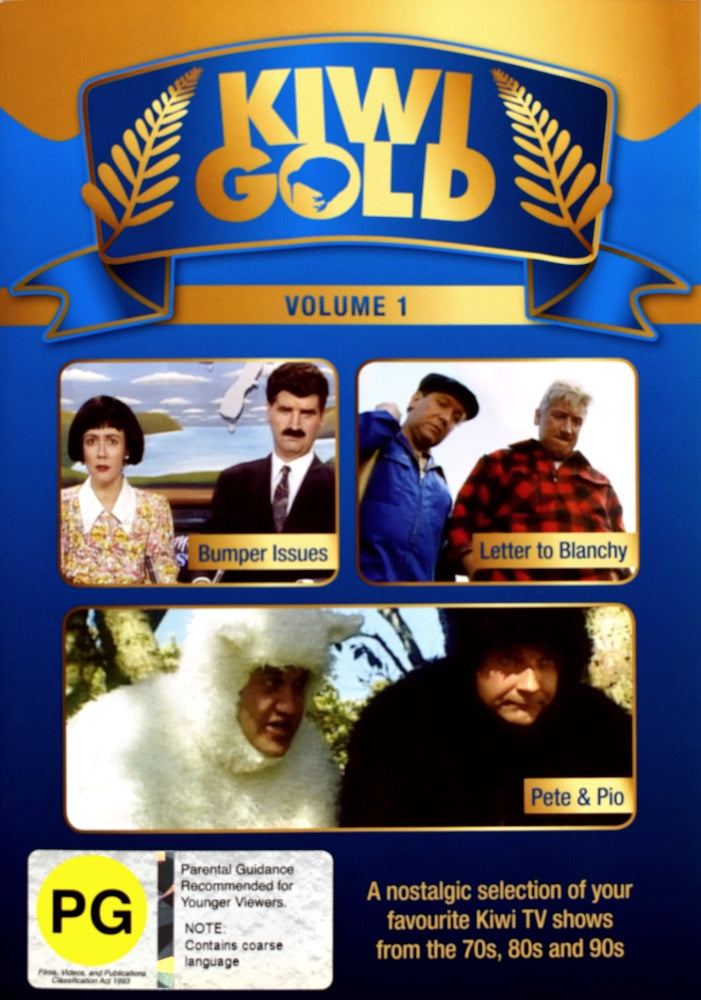 Kiwi Gold: Volume 1 (DVD) - Vinyl Kitchen