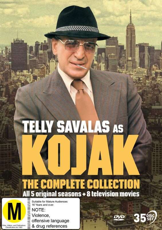 Kojak The Complete Collection 35 Disc Set