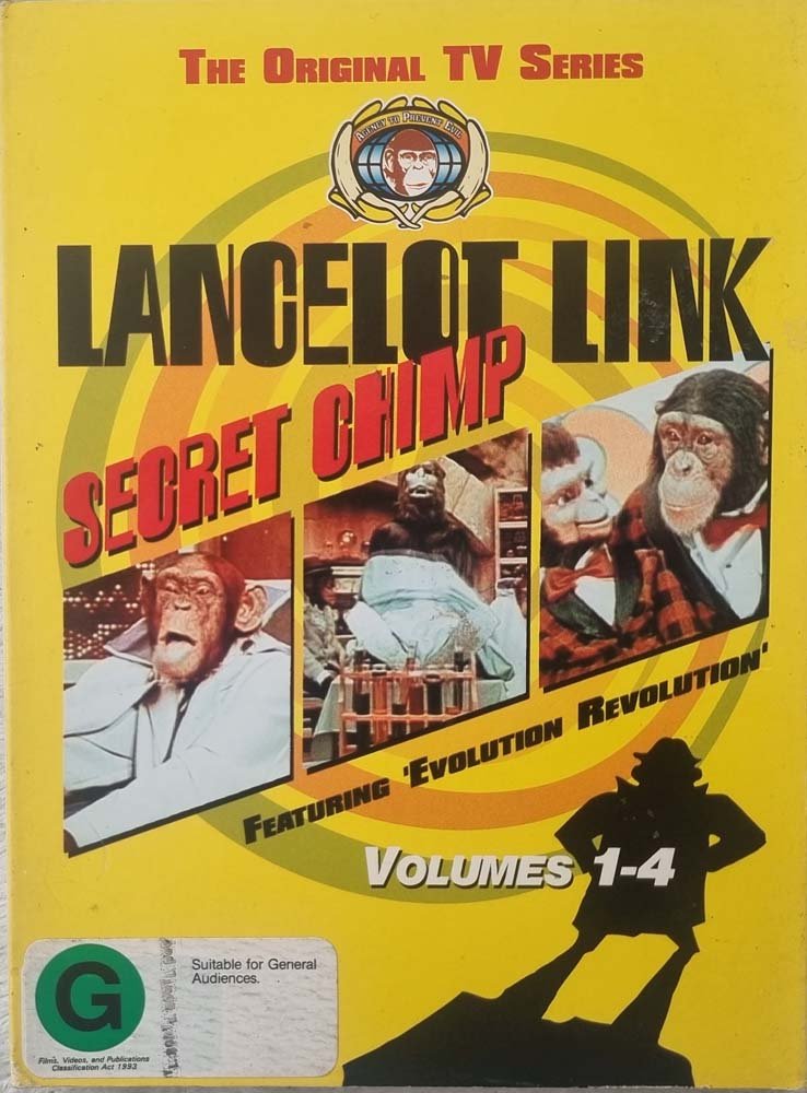 Lancelot Link Secret Chimp - Volumes 1 - 4 (DVD) - Vinyl Kitchen