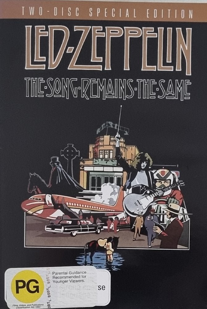 Led Zeppelin - The Song Remains the Same: Two Disc Edition (DVD) - Vinyl Kitchen