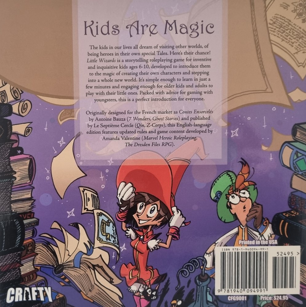 Little Wizards An Antoine Bauza Game (RPG for Kids) - Vinyl Kitchen