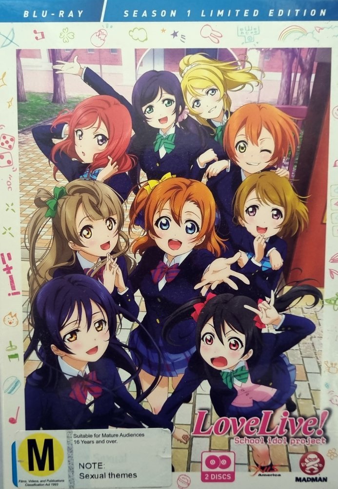 Love Live!: School Idol Project - Season 1 Limited Edition - 2013 (Blu Ray) - Vinyl Kitchen
