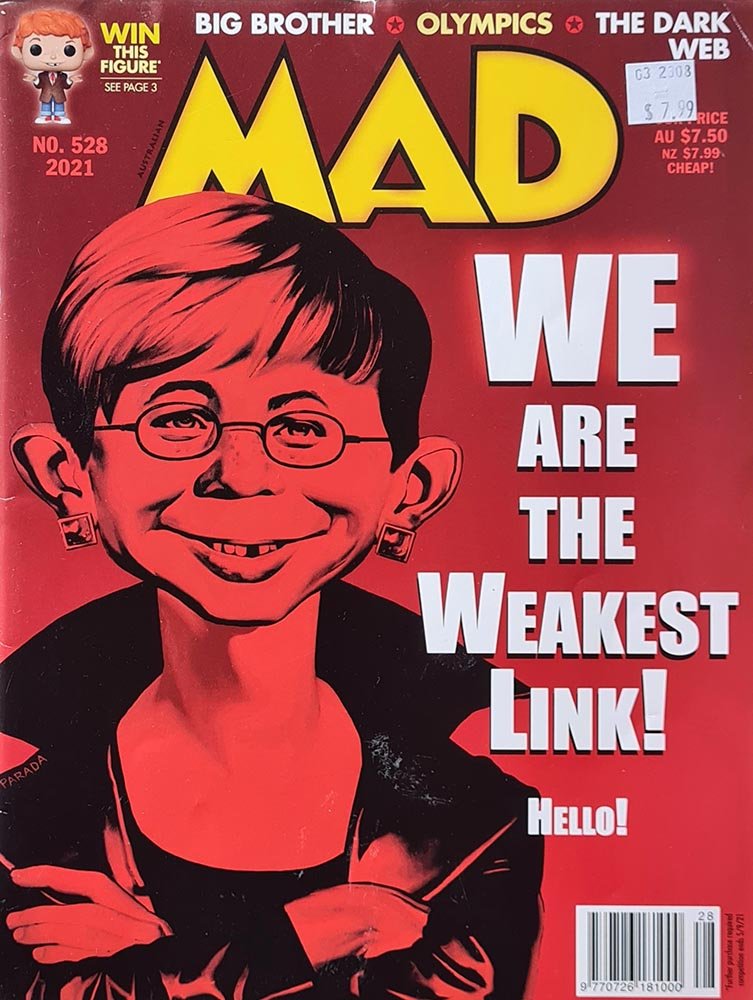 MAD Magazine (Australian 2021 Edition) No. 528 - Vinyl Kitchen