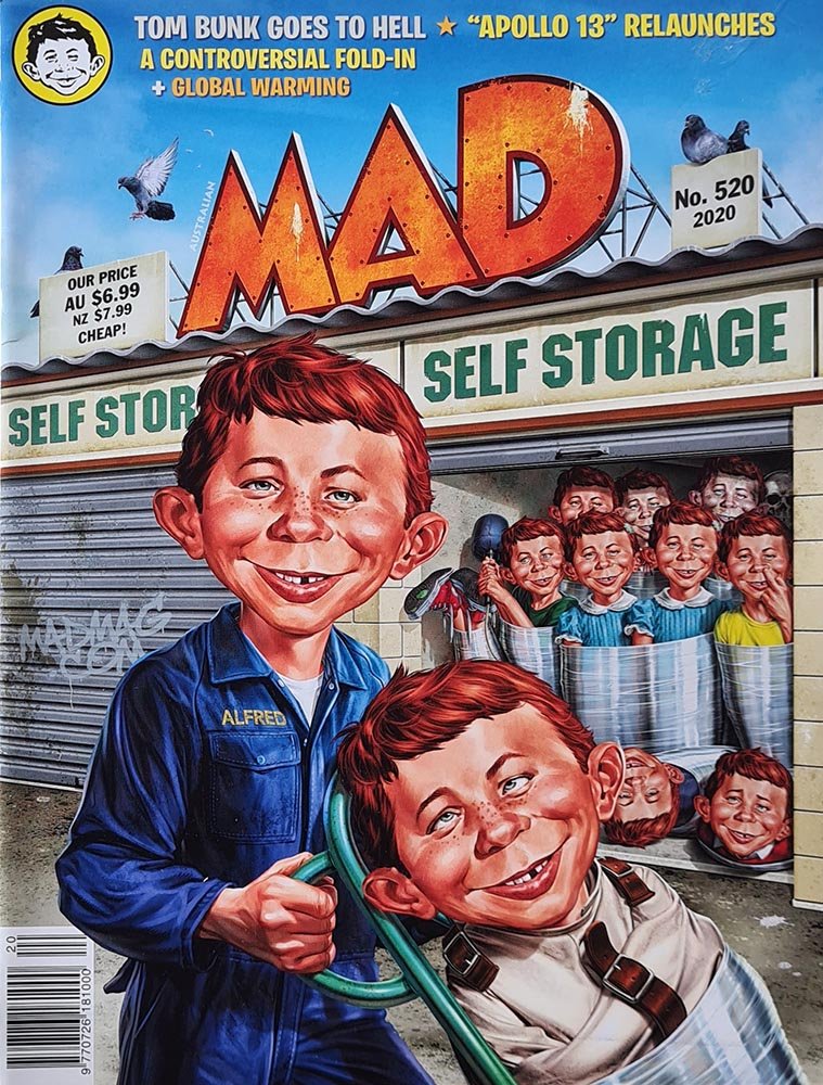 MAD Magazine (Australian Edition) No. 520 - Vinyl Kitchen