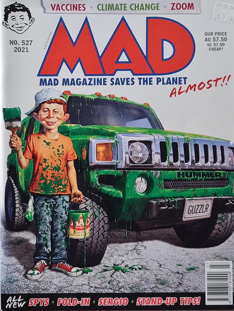 MAD Magazine (Australian Edition) No. 527 - Vinyl Kitchen
