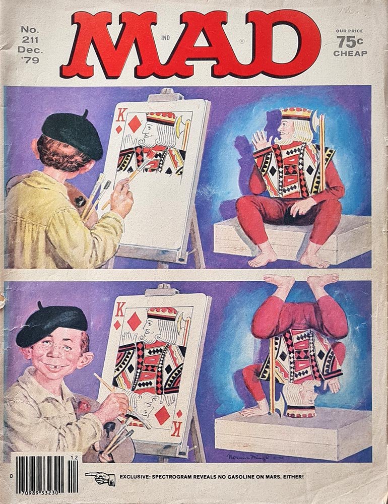 MAD Magazine (U.S Edition) No. 211 Dec 1979 - Vinyl Kitchen