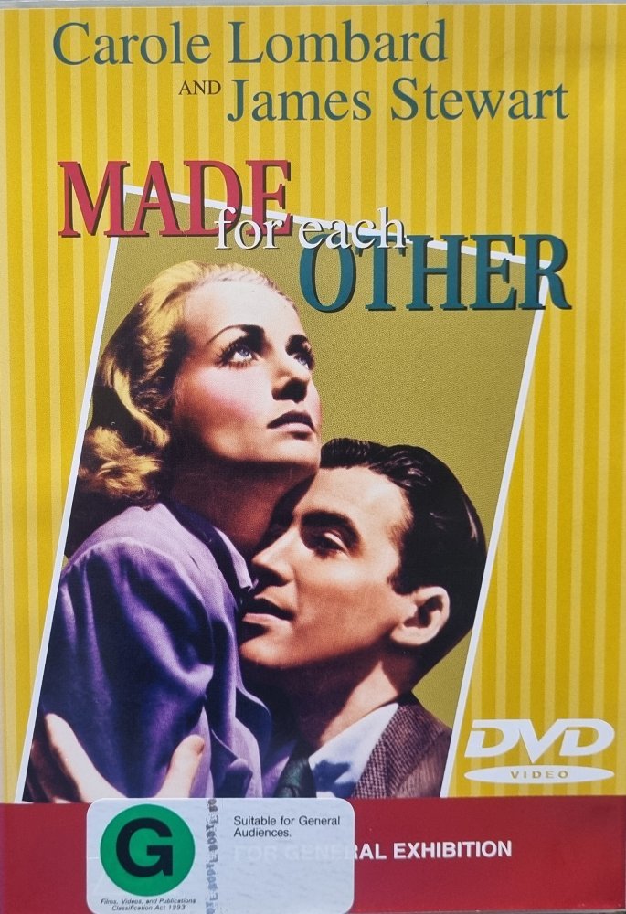 Made for Each Other - 1939 (DVD) - Vinyl Kitchen