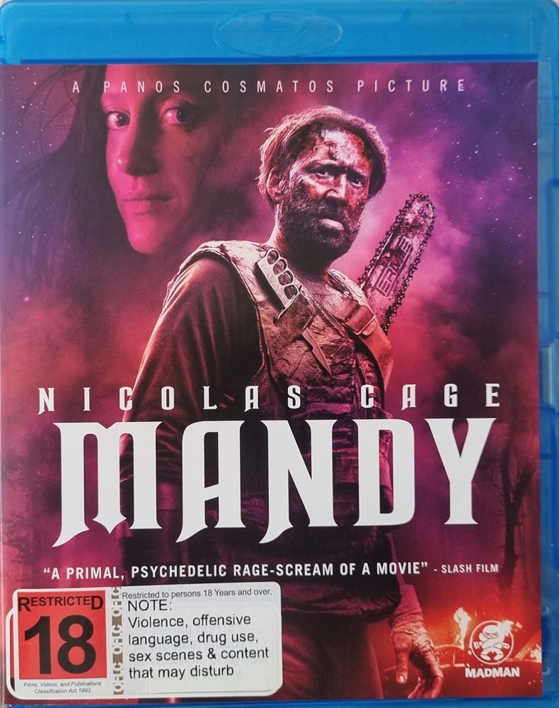 Mandy - 2018 (Blu Ray) - Vinyl Kitchen