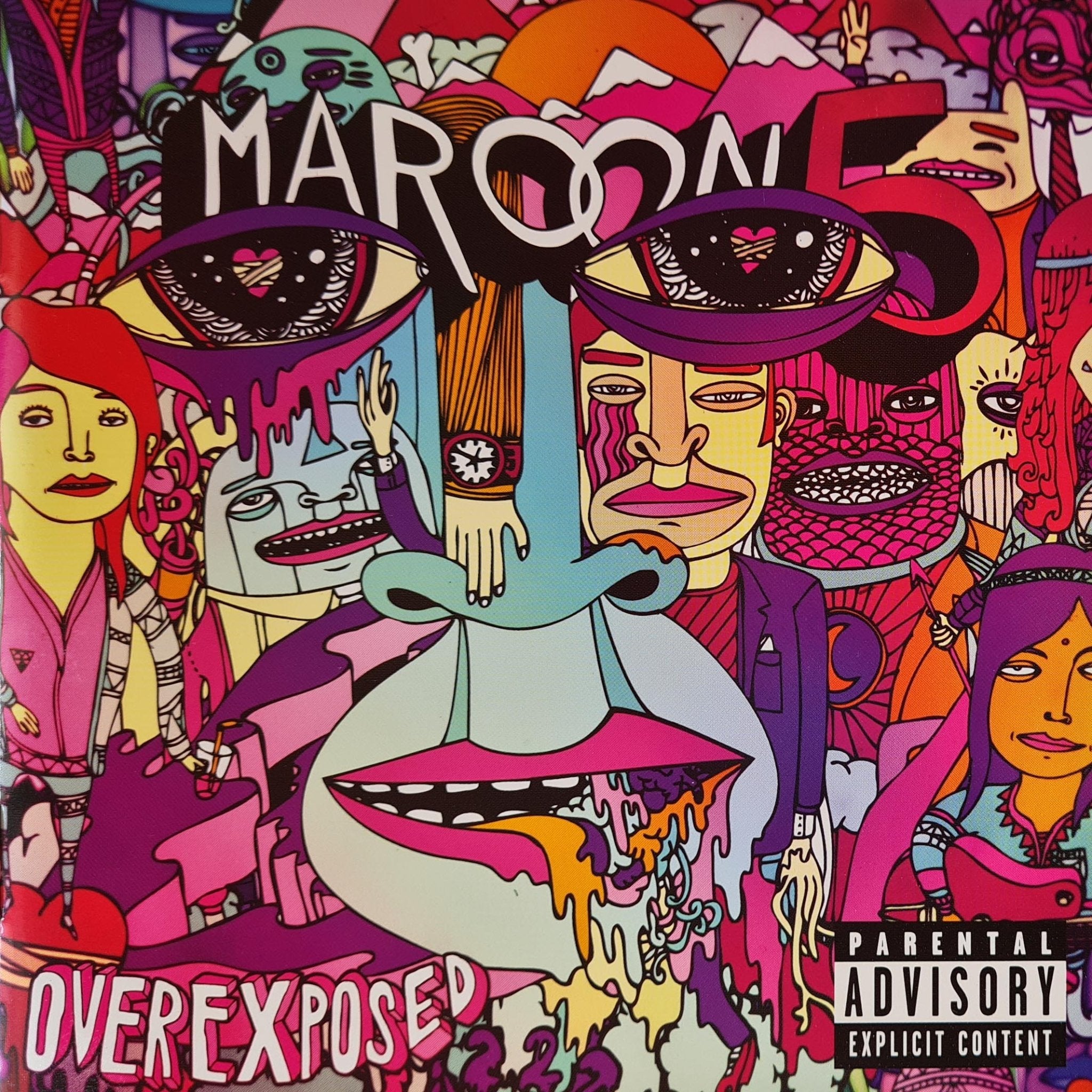 Maroon 5 - Overexposed (CD) - Vinyl Kitchen