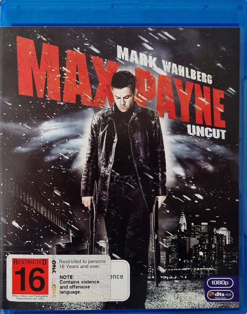 Max Payne - 2008 (Blu Ray) - Vinyl Kitchen