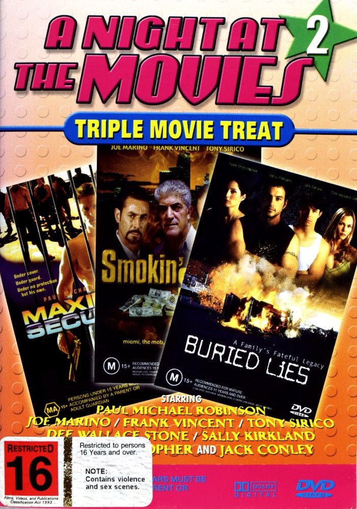 Maximum Security / Smokin' Stogies / Buried Lies - 2001 (DVD) - Vinyl Kitchen