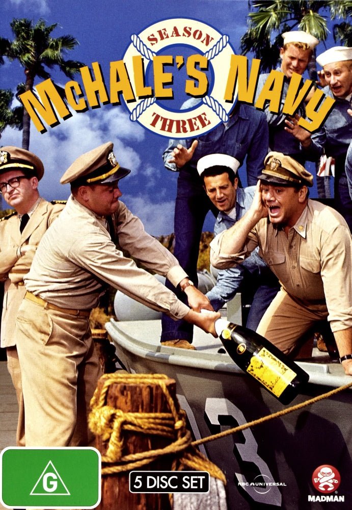 McHale's Navy: Season 3 - 1965 (DVD) - Vinyl Kitchen