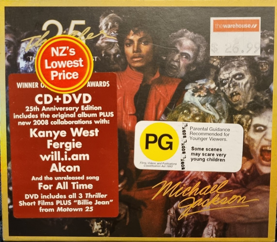 Michael Jackson - Thriller 25 (CD/DVD) - Vinyl Kitchen