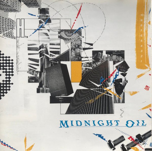 Midnight Oil - 10, 9, 8, 7, 6, 5, 4, 3, 2, 1 (CD) - Vinyl Kitchen