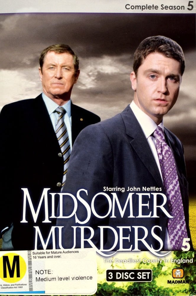 Midsomer Murders: Season 5 - 2002 (DVD) - Vinyl Kitchen